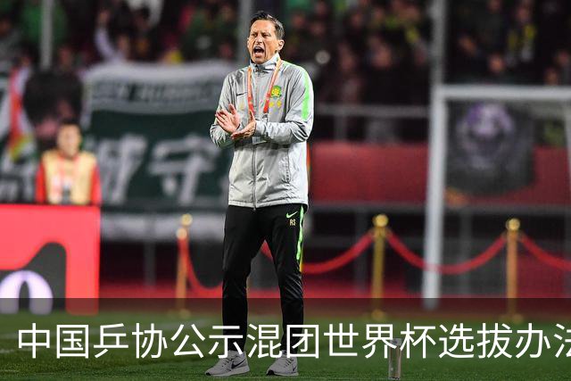 中国乒协公示混团世界杯选拔办法：服务奥运夺金目标